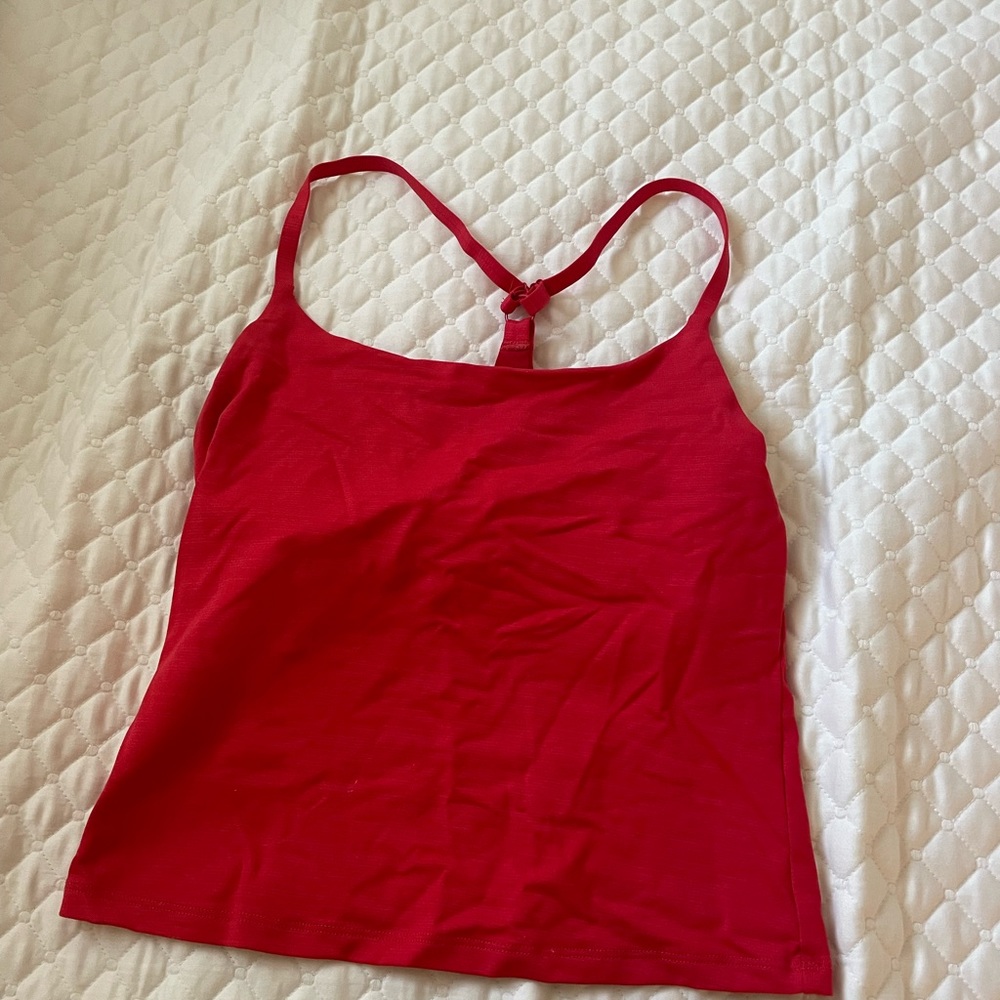 Red Outdoor Voices tank